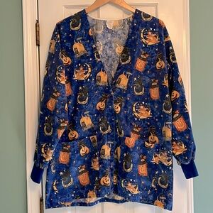 Scrub Jacket Halloween